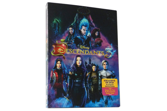 Descendants 3 DVD Movie Wholesale 2019 Disney Movie Adventure Series DVD