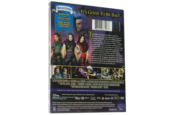 Descendants 3 DVD Movie Wholesale 2019 Disney Movie Adventure Series DVD