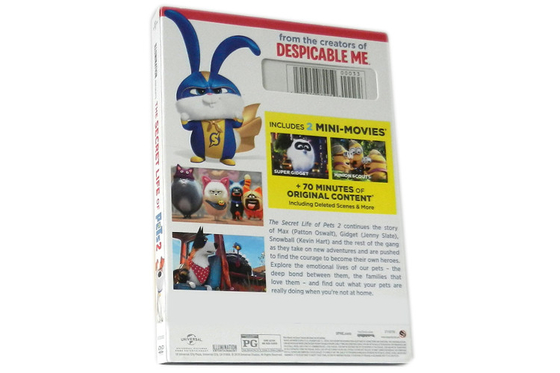 The Secret Life of Pets 2 DVD Movie Action Adventure Comedy Series Movie DVD For Family Kids