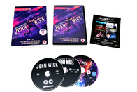 John Wick: Chapter 3 Film Collection Boxset DVD Movie Action Adventure Thriller Series Film DVD