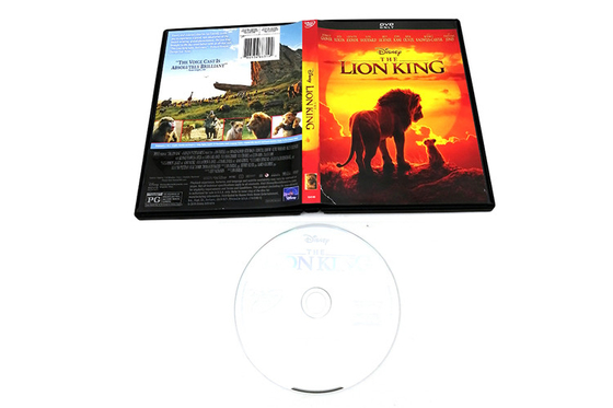 The Lion King (2019) DVD Movie Classic Adventure Series Movie Animation DVD (US UK Edition）