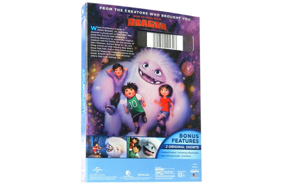 Abominable DVD Action Adventure Comedy Series Movie TV Series DVD For Kid Family