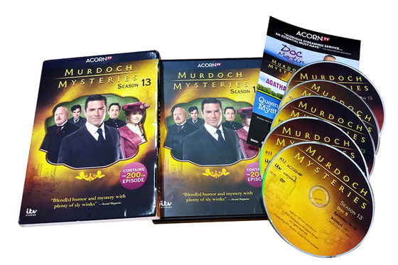 Murdoch Mysteries Season 13 DVD New Released Mystery Thriller Drama TV Series DVD Wholesale
