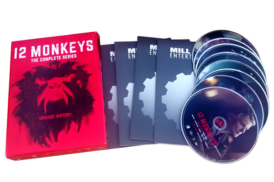 12 Monkeys The Complete Series Set DVD 2020 New Released Sci-fi Thriller Series TV Series DVD