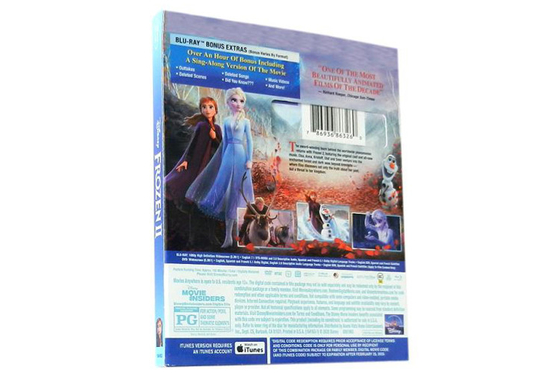 Frozen 2 Blu-Ray DVD 2020 New Release Disney Movie Adventure Series Animation Blu-ray DVD Wholesale