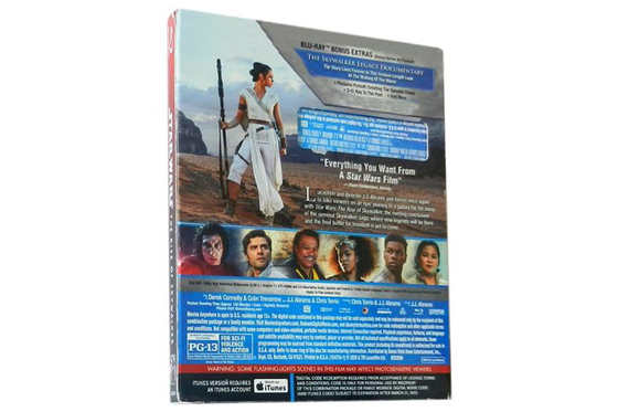 Star Wars The Rise of Skywalker Blu-ray DVD Latest Action Adventure Sci-fi Series Blue Ray Movie DVD