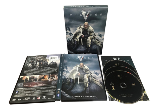 Vikings Season 6 Volume 1 DVD Wholesale 2020 New Release TV Series  Action Adventure History DVD
