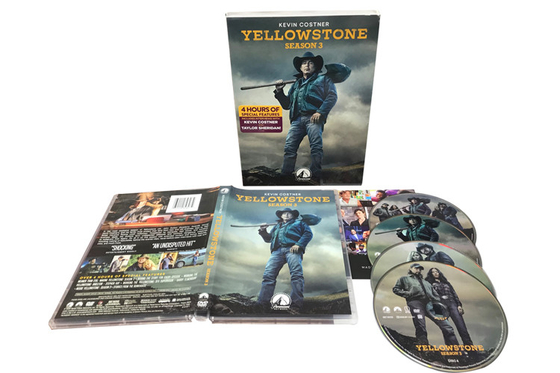 Yellowstone Season 3 DVD 2020 New Release TV Series Thriller Drama DVD Wholesale