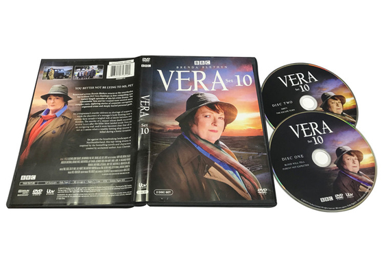 Vera Season 10 DVD 2021 New Released TV Series Suspense Crime Drama DVD Wholesale