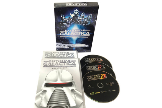Battlestar Galactica: The Complete Epic Series DVD Box Set Action Adventure Science fiction Series DVD Wholesale