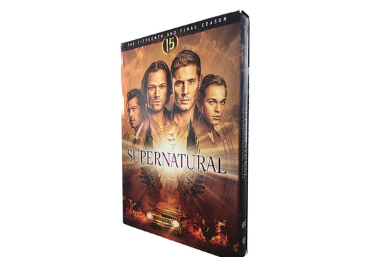 Supernatural The Fifteenth and Final Season DVD 2021 Action Adventure Horror Drama TV seies DVD