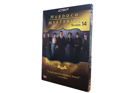 Murdoch Mysteries Season 14 DVD 2021 New Released Mystery Thriller Drama TV Shows DVD Wholesale