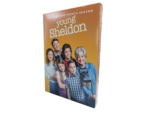 Young Sheldon Season 4 DVD 2021 Latest TV Shows Comedy Drama DVD Wholesale