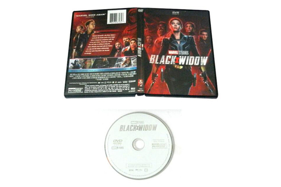 Black Widow Feature DVD 2021 Action Adventure Sci-fi Series Movie DVD Wholesale