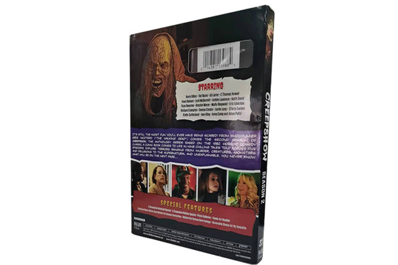 Creepshow Season 2 DVD ( Region 1）2021 Latest Horror Thriller Fantasy Series TV DVD Wholesale For Family