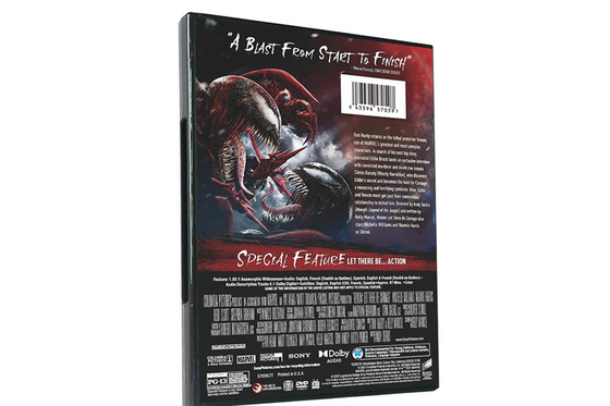 Venom 2：Let There Be Carnege DVD 2021 Action Mystery Thrillers Series Movie DVD For Family