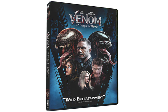 Venom 2：Let There Be Carnege DVD 2021 Action Mystery Thrillers Series Movie DVD For Family