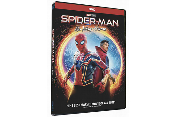 Spider-Man No Way Home DVD 2022 New Movies Action Adventure Sci-fi Drama Series DVD Wholesale