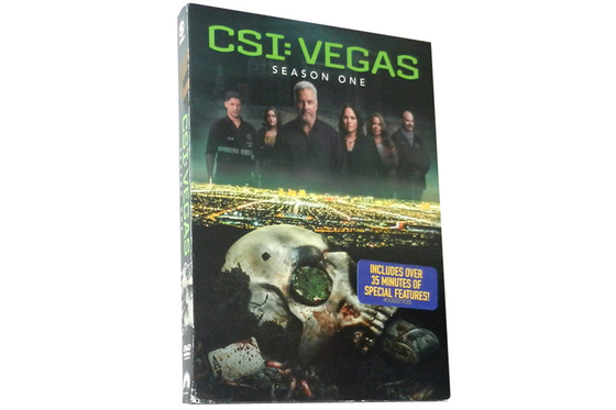 CSI Vegas Season 1 DVD 2022 New Movie TV DVD For Crime Suspense DVD Wholesale