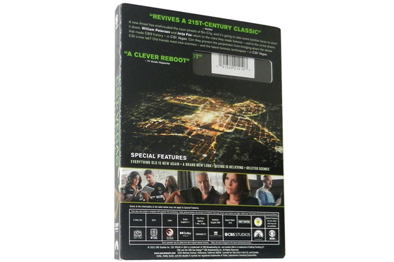 CSI Vegas Season 1 DVD 2022 New Movie TV DVD For Crime Suspense DVD Wholesale