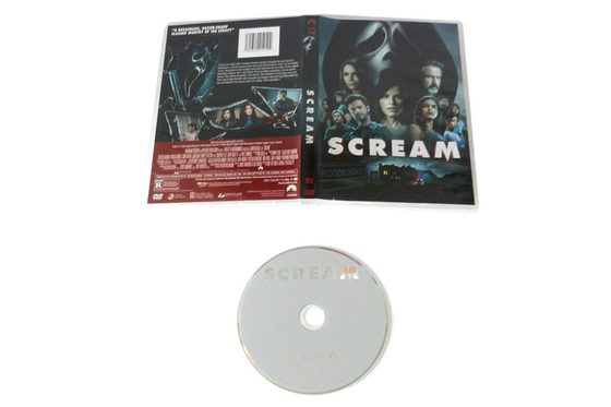 Scream 2022 DVD 2022 New Movie DVD Wholesale For Thrillers Horror Series Film DVD