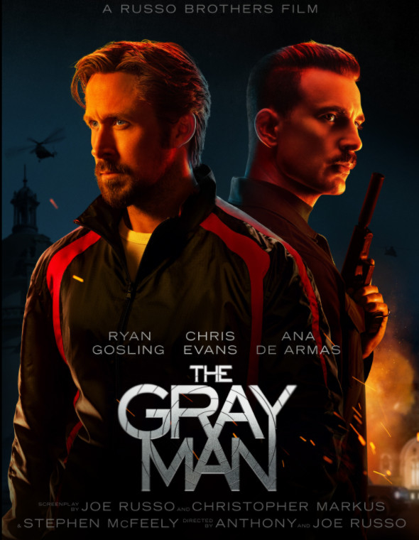 The Gray Man 2022 DVD 2022 New Released Action Thriller Series Film DVD Wholesale Supplier