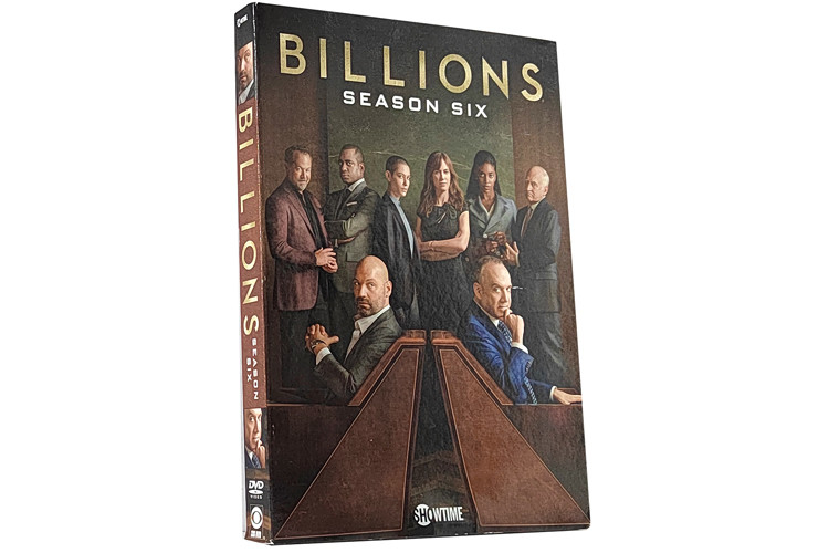 Billions Season 6 DVD 2022 New Released Movie TV Series Drama DVD Wholesale