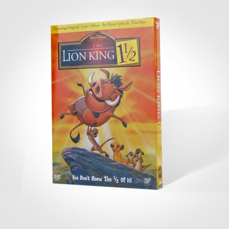 Wholesale The Lion King 3 Disney Cartoon Movies DVD Disney Animation DVD For Child