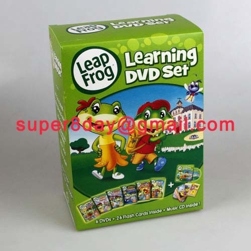 Leap Frog DVD Box Set Baby Learning Language Software Educational DVD