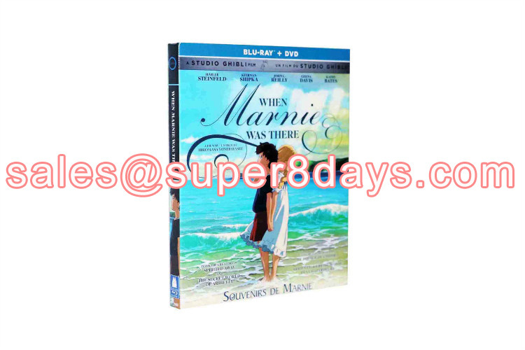 When Marnie Was There Blu-ray DVD Cartoon Movies Blu-Ray DVD Wholesale Supplier