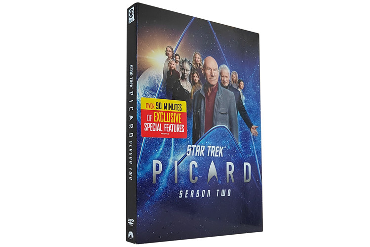 Star Trek Picard Season 2 DVD 2022 New Release Sci-fi Action Adventure TV Series DVD Wholesale