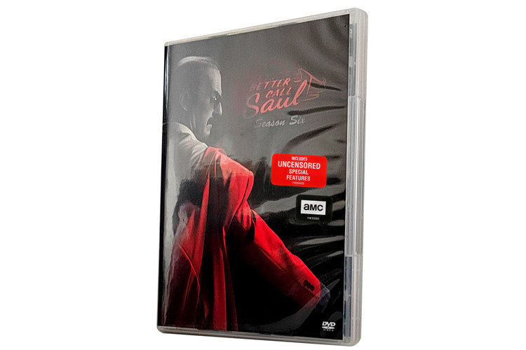 Better Call Saul Season 6 DVD The Final Season DVD 2022 New Coming Crime Drama TV Series DVD Wholesale