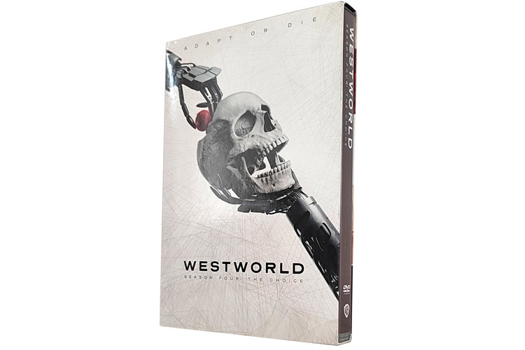 Westworld Season 4 DVD 2022 Latest TV Series Sci-fi Mystery Drama DVD Wholesale Dupplier