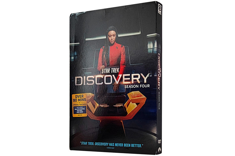 Star Trek Discovery Season 4 DVD 2022 Movie TV Sci-fi Series DVD For Family