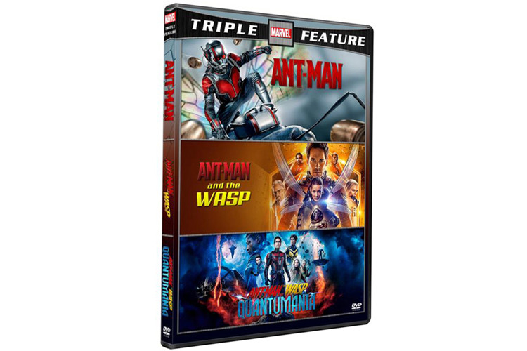 Ant-man 1-3 Movie Collection Set DVD 2023 Best Selling Action Adventure Series Movie DVD Wholesale Supplier