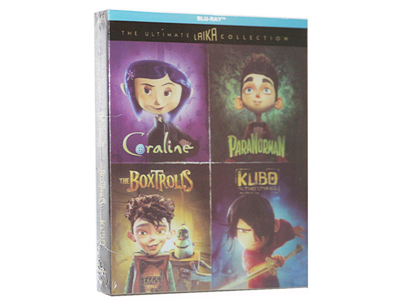 The Ultimate Laika Collection (Kubo and the Two Strings / The Boxtrolls / ParaNorman / Coraline) Blu-ray DVD