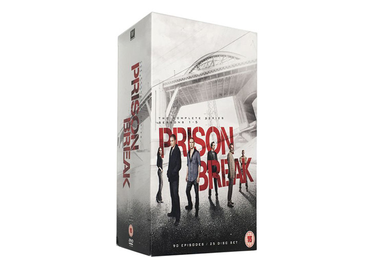 Prison Break Season 1-5 DVD + Event Series DVD The Complete Series Set DVD Movie TV Series DVD TV Show UK Version DVD