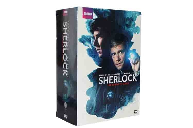 Wholesale Latest Sherlock The Complete Season 1-4 Serie Box Set Movie TV Show Series DVD