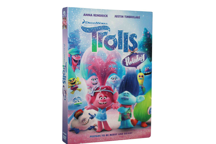 Wholesale Trolls Holiday DVD Hot Selling Movie Cartoon DVD wholesale supplier