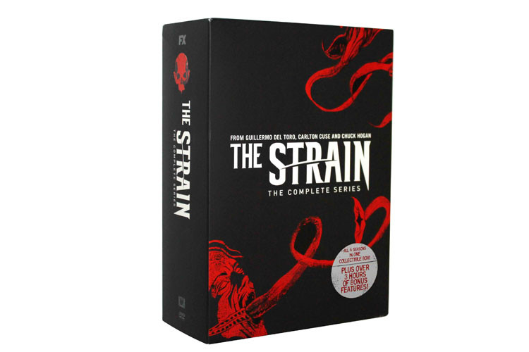 The Strain Complete Season Series 1-4 DVD Movie The TV Show Series DVD Wholesale