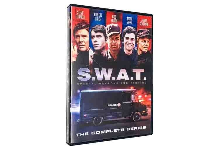 S.W.A.T.  The Complete Series Movie The TV Show DVD Action Crime Drama DVD Wholesale