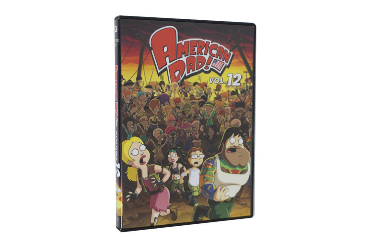 American Dad ! Volume 12 Movie TheTV Show Series DVD Comedy Cartoon Series DVD