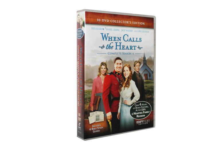 When Calls the Heart Complete Season 4 DVD Movie The TV Show Series DVD