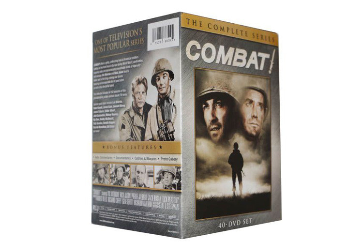 New Released Combat! The Complete Series DVD Movie Film War Series TV Show DVD Wholesale
