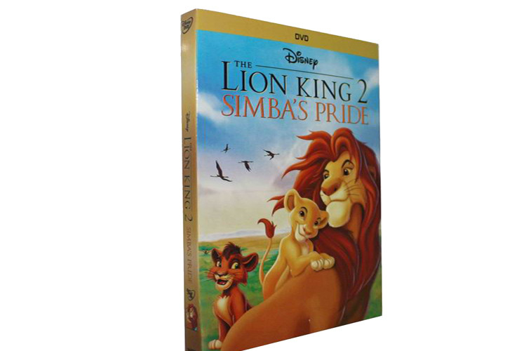 The Lion King 2 Simba's Pride 2017 DVD Cartoon Movies DVD Animation Cartoon DVD Wholesale Supplier
