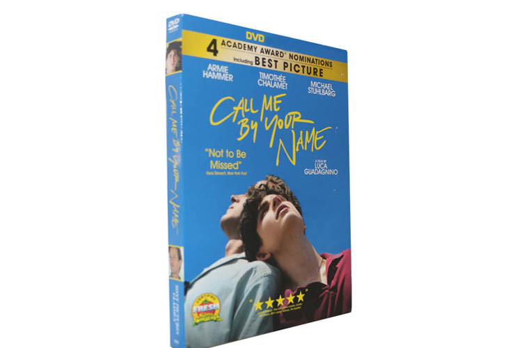 New Released DVD Movie Call Me by Your Name DVD Drama Movie Film Series DVD Wholesale