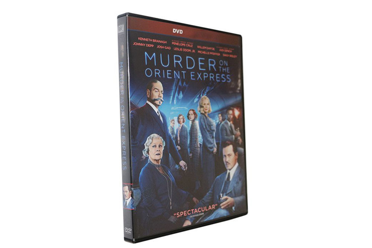 Murder On The Orient Express DVD Movie Crime Suspense Thriller Film Series DVD For Family