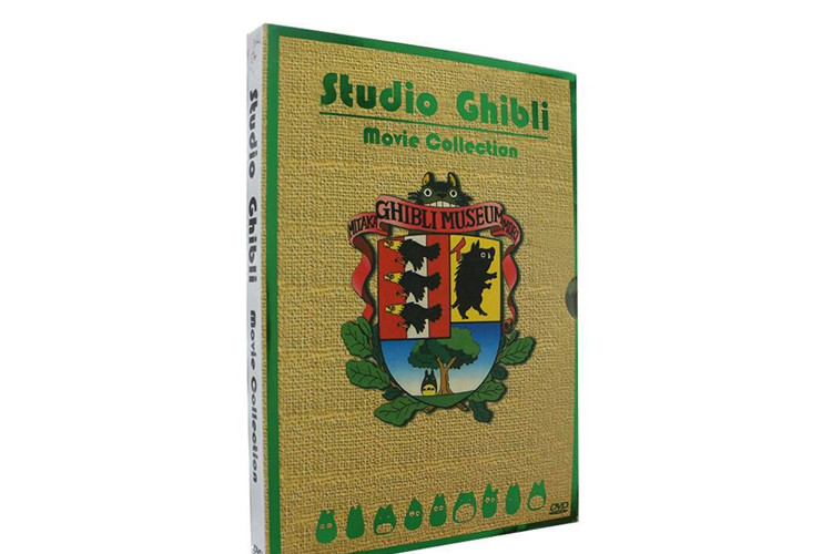 Hayao Miyazaki & Studio Ghibli Deluxe 17 Movie Collection Box Set DVD Adventure Animation Films DVD  For Family Kids