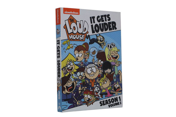 The Loud House: It Gets Louder Season 1, Volume 2 DVD Animation Comedy Series DVD For Family Kids