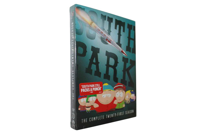 New Released South Park The Complete Season 21 DVD The TV Show Comedy Series Animation DVD Wholesale